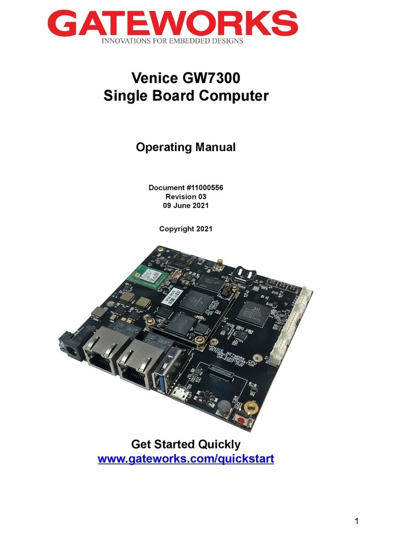 GATEWORKS Venice GW7300 operating manual