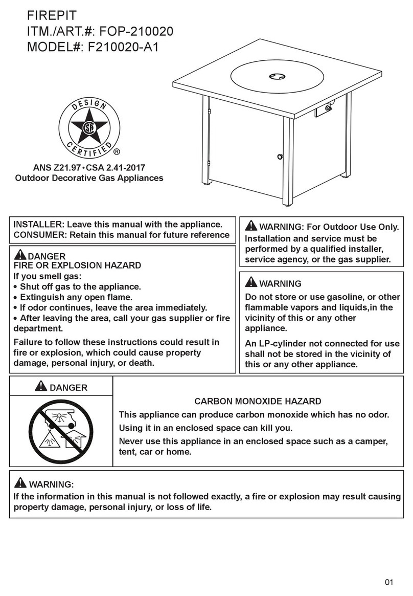 HOMEDEPOT F210020-A1 quick start guide