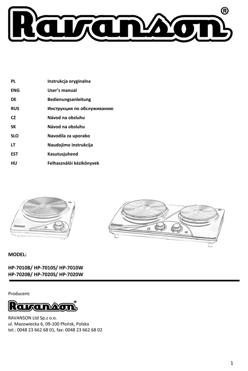 Ravanson HP-7010B user manual