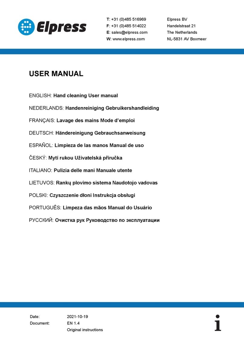 Elpress EWG-S 1 user manual Elpress EWG-S 1 user manual