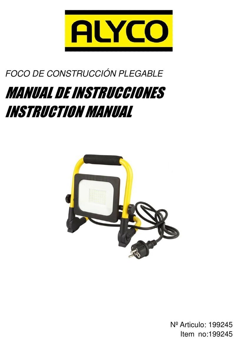 ALYCO 199245 instruction manual