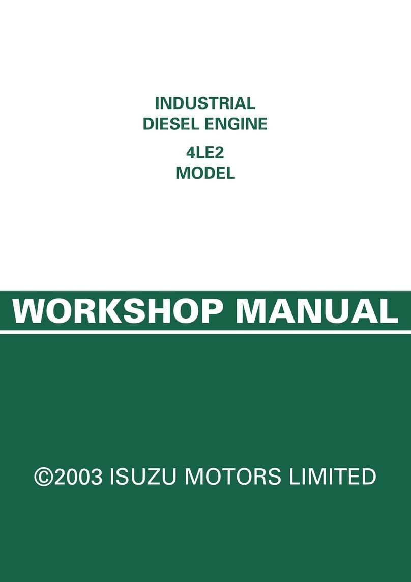 Isuzu 4LE2 Workshop manual