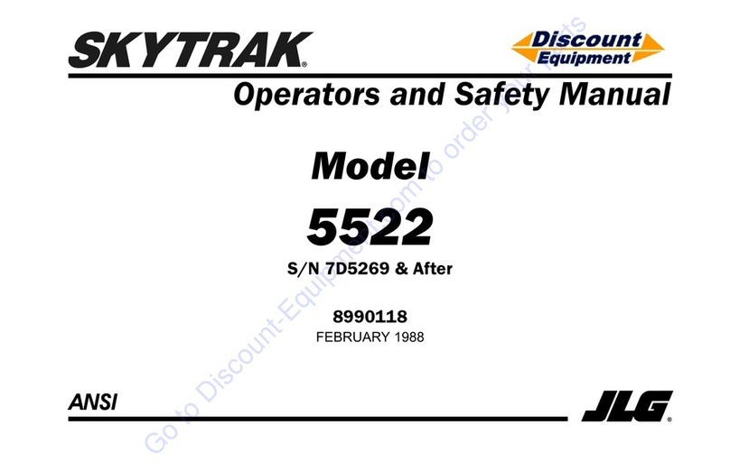 JLG SKYTRAK 5522 Operator's and safety manual JLG SKYTRAK 5522 Operator's and safety manual