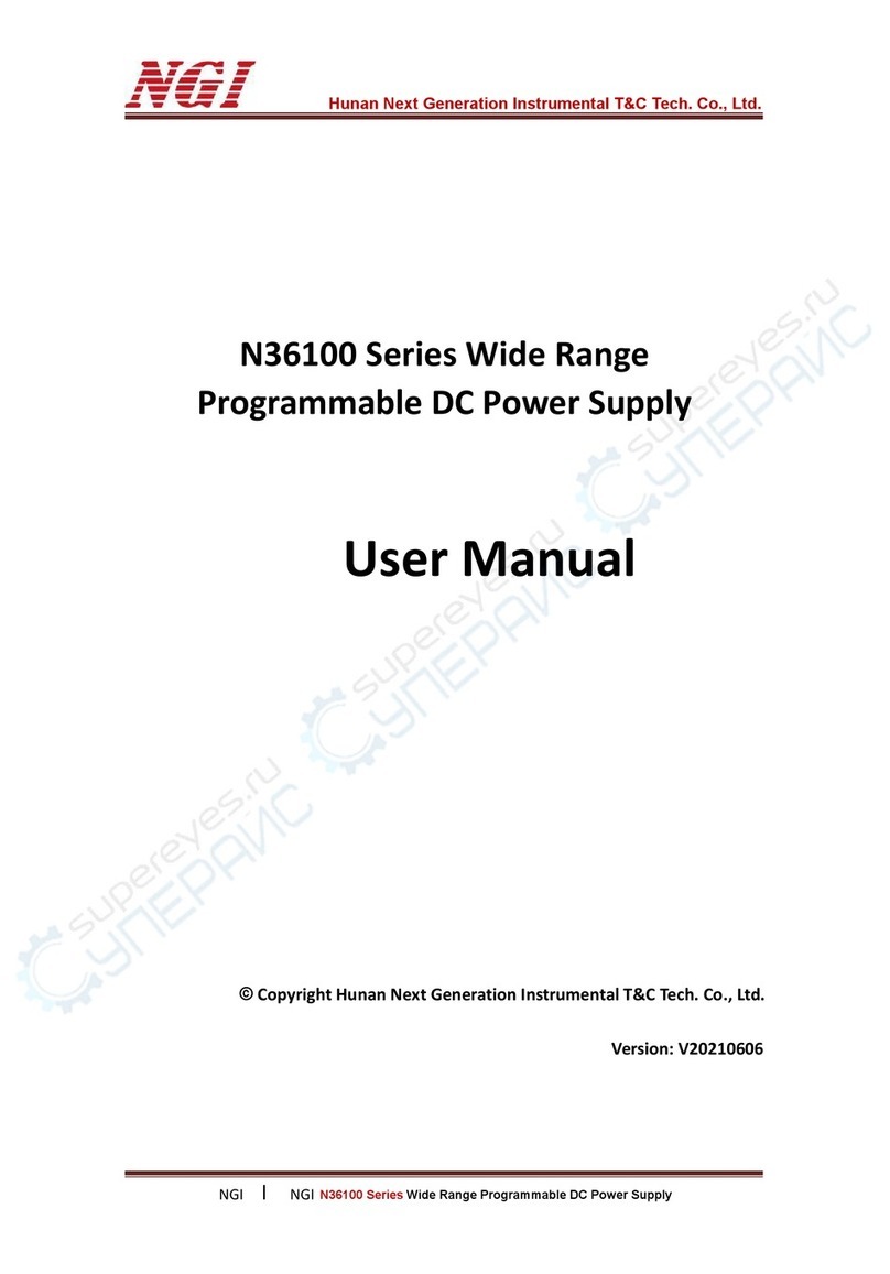 NGI N36100 Series user manual