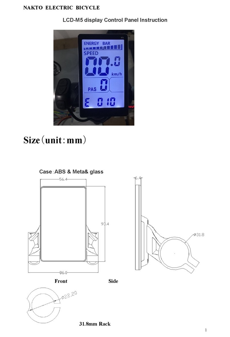 NAKTO LCD-M5 instructions