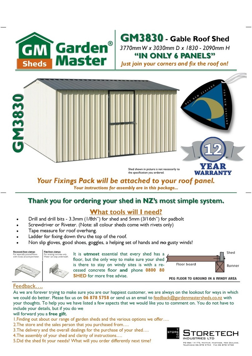 GARDEN MASTER GM3830 Assembly instructions