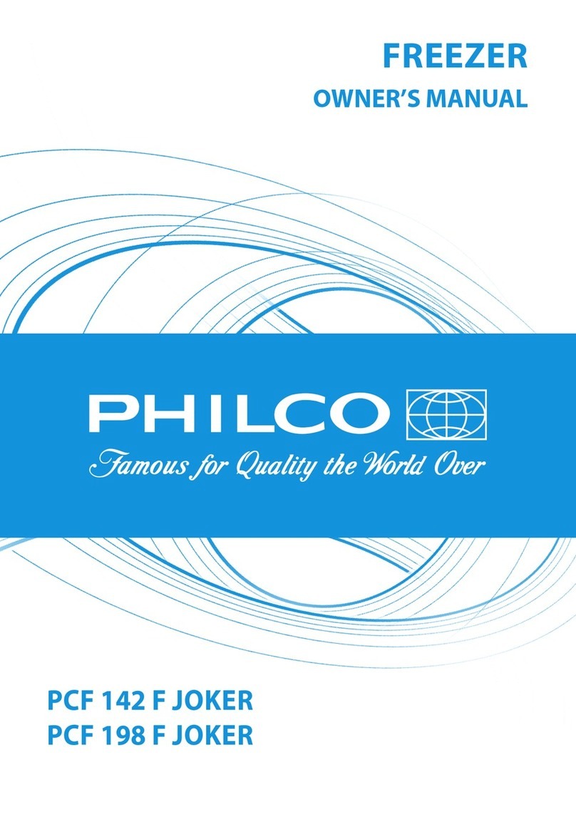 Philco PCF 142 F JOKER owner's manual
