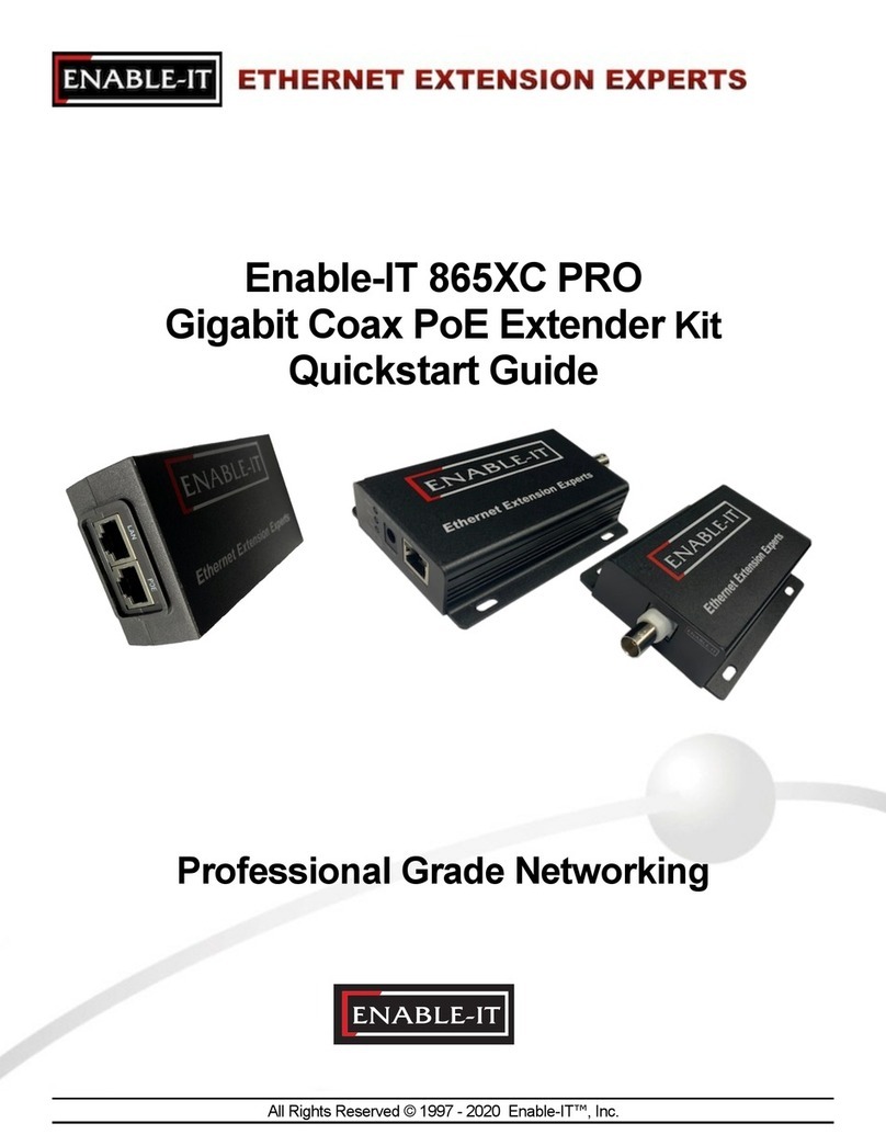 Enable-IT 865XC PRO User manual