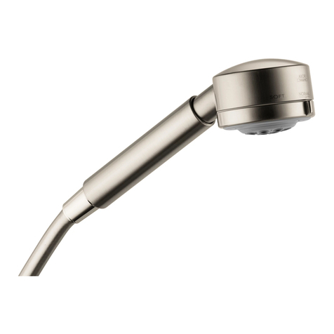Axor hansgrohe Uno 38850 Series User manual