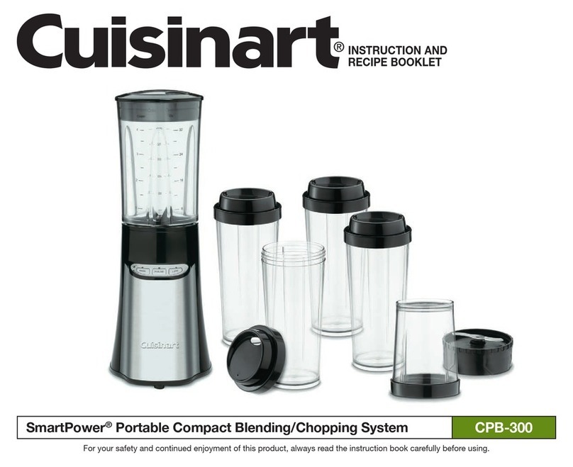 Cuisinart CPB-300P1 Service manual