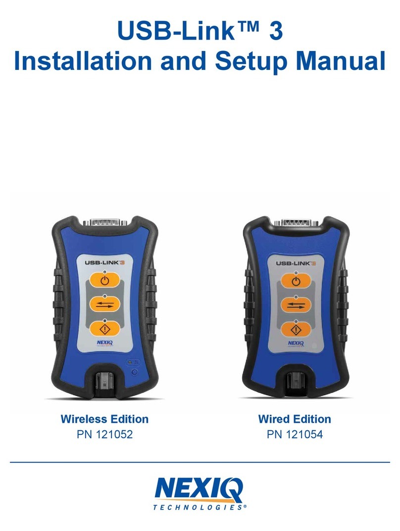 NEXIQ Technologies USB-Link 3 Wireless User guide