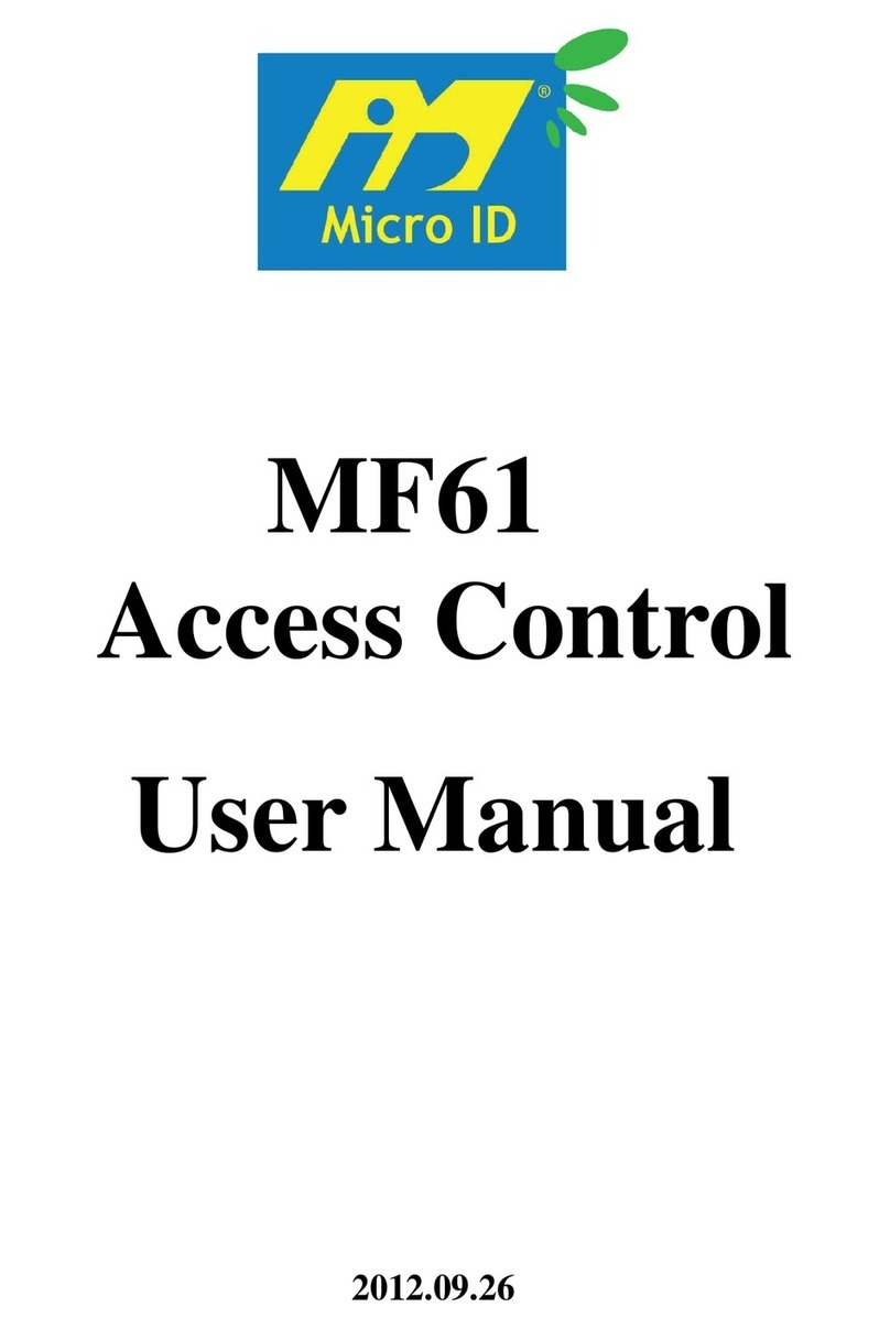 Micro Id MF61 user manual