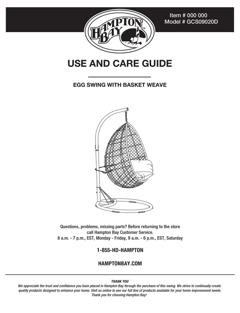 HAMPTON BAY GCS09020D User manual