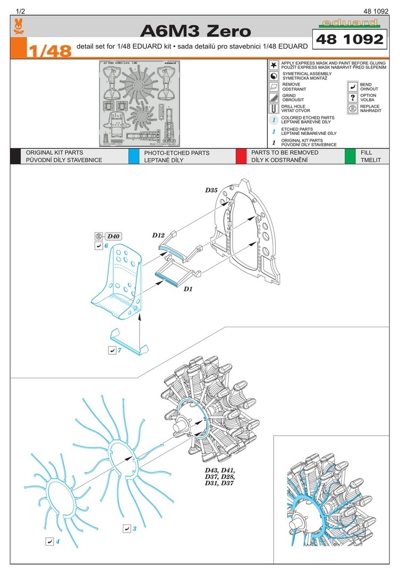 Eduard 48 1092 quick start guide