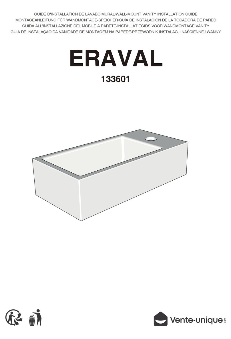Vente Unique ERAVAL 133601 installation guide