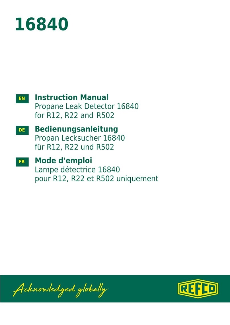 Refco 16840 User manual