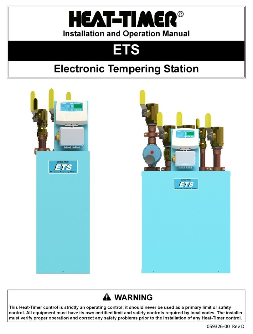 heat-timer ETS Installation and operation manual