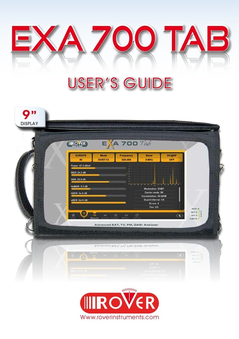 Rover EXA 700 TAB user guide