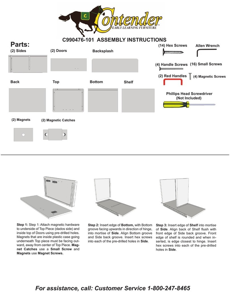 Contender C990476-101 User manual