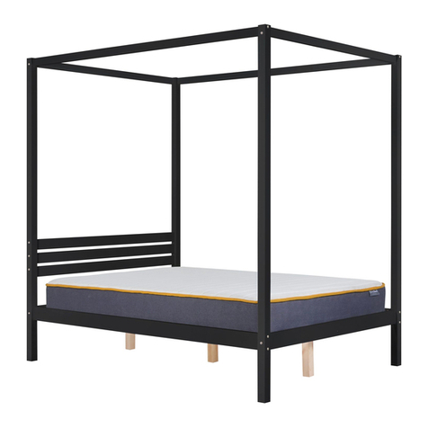 Birlea MERCIA FOUR POSTER BED User manual