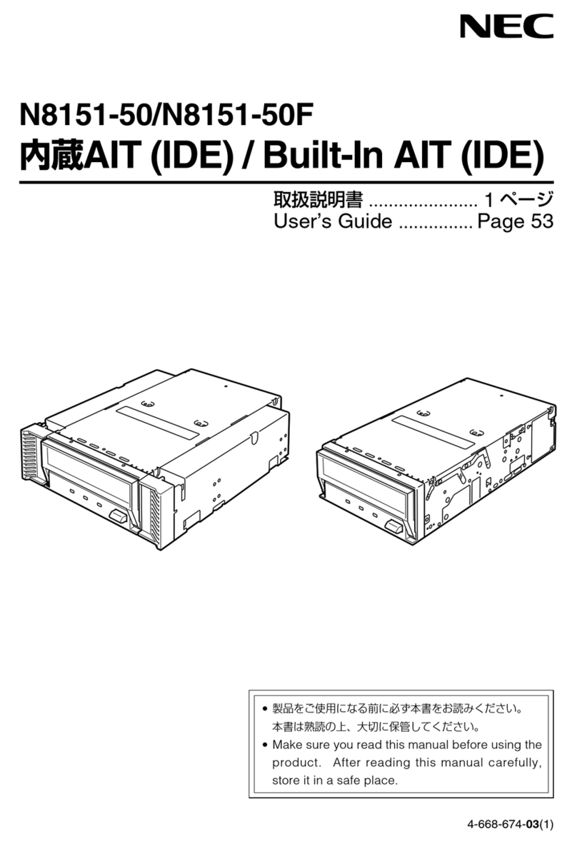 NEC N8151-50 user guide