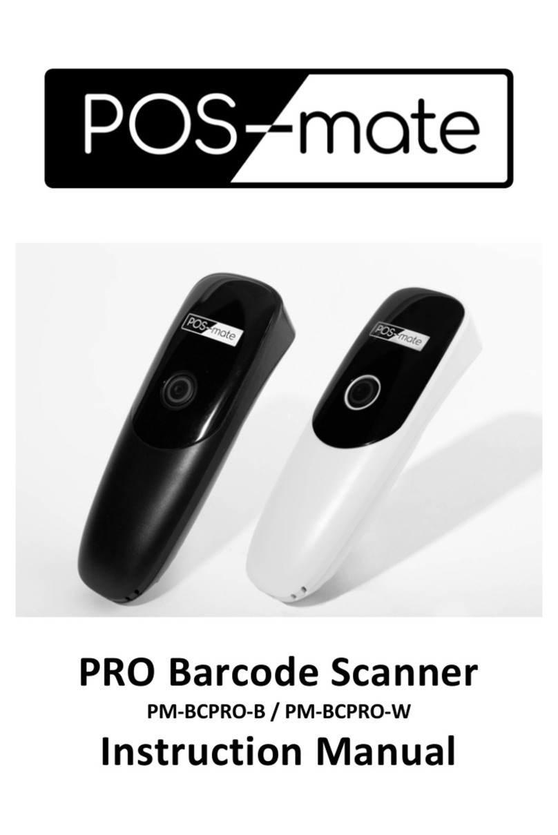 POS-Mate PM-BCPRO-B instruction manual