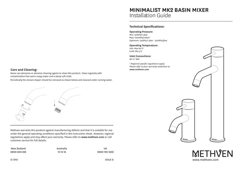 METHVEN MK2 User manual METHVEN MK2 User manual