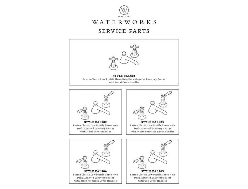 Waterworks EALS01 manual