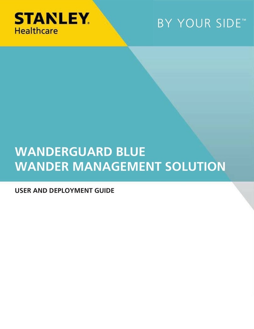 Stanley Healthcare WanderGuard BLUE user guide