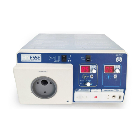Utah Medical Products Finesse ESU-110 Service manual