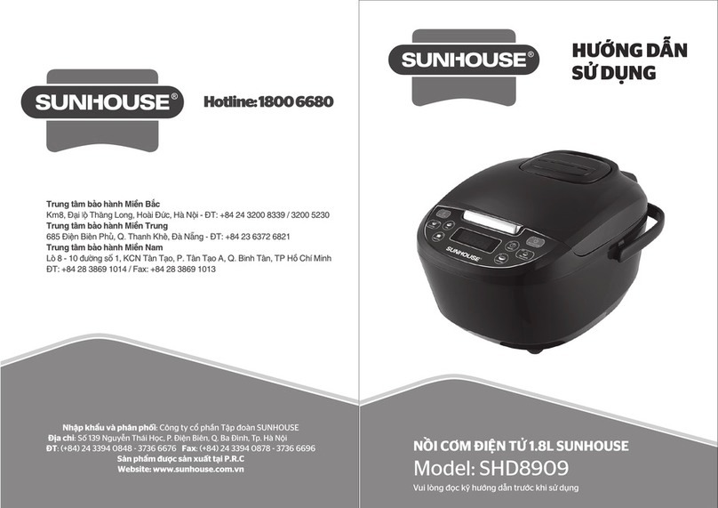 Sunhouse SHD8909 instruction manual