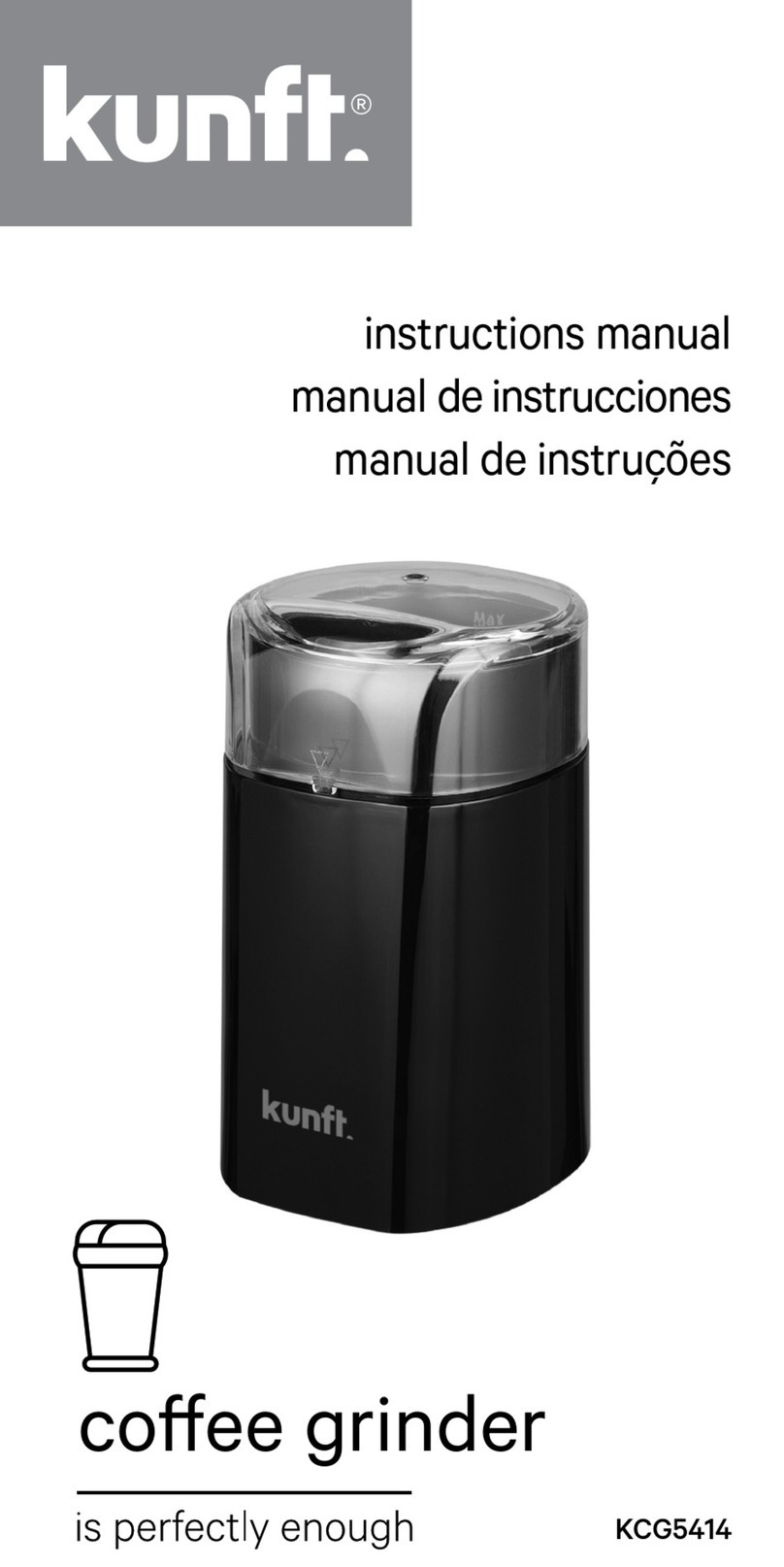 Kunft KCG5414 instruction manual Kunft KCG5414 instruction manual