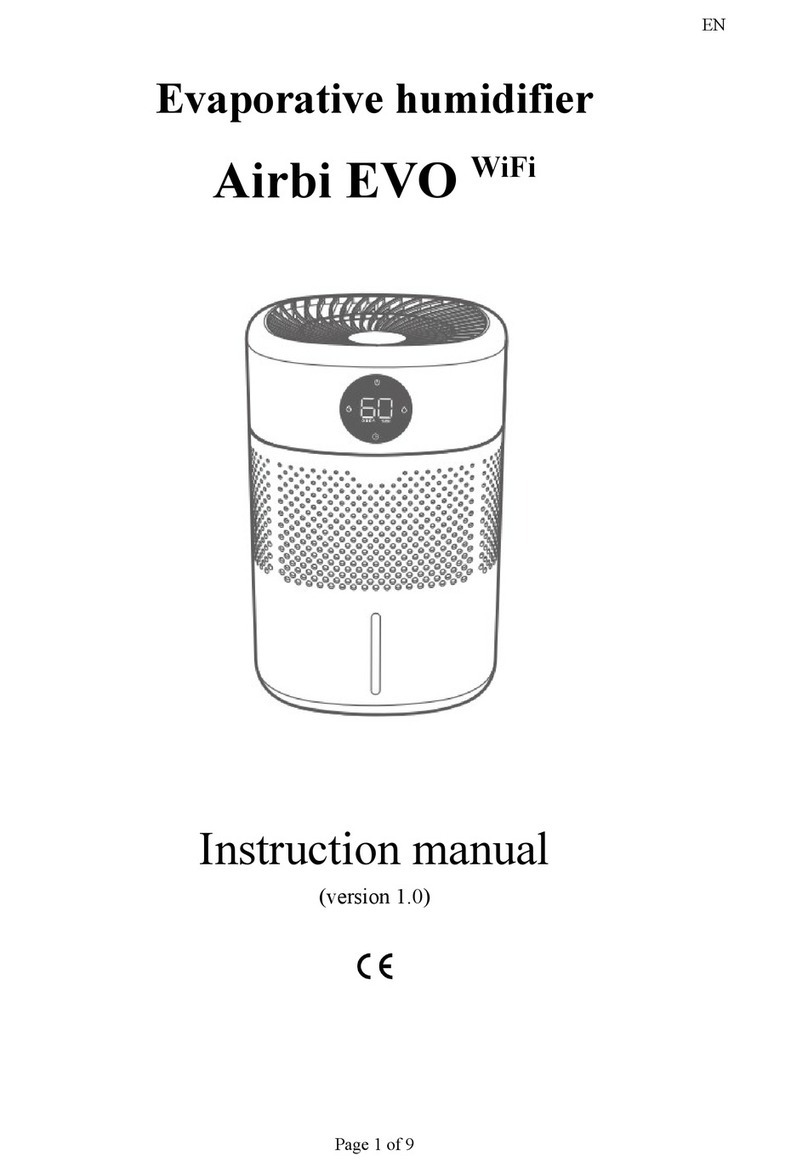 Airbi EVO WiFi instruction manual