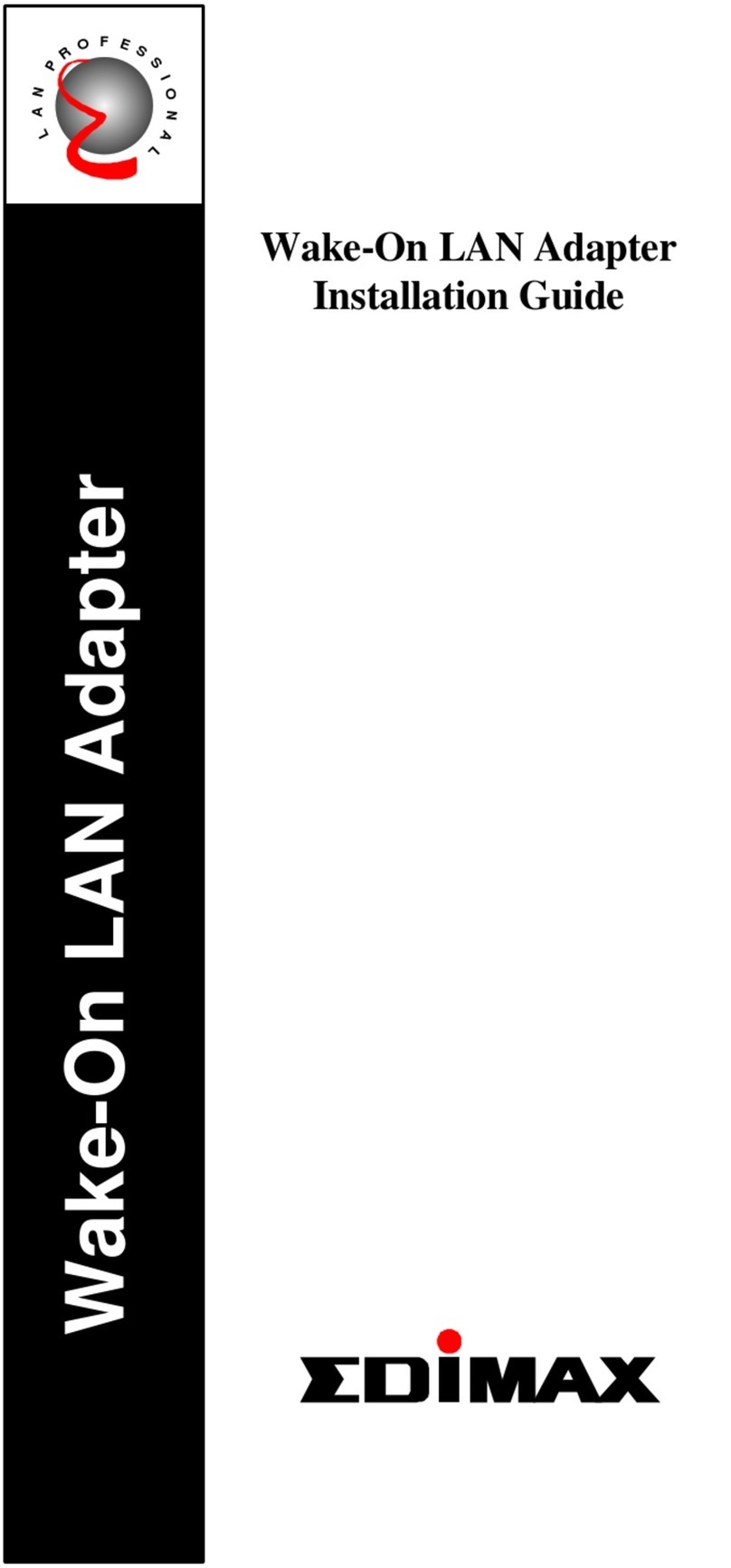 Edimax Wake-On LAN Adapter User manual