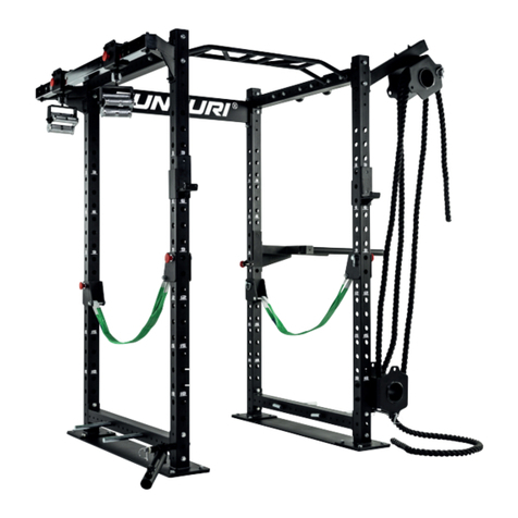 Tunturi Pro Power Rack RC20 Assembly manual
