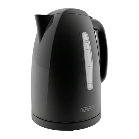 Black & Decker KE1550 Series User manual