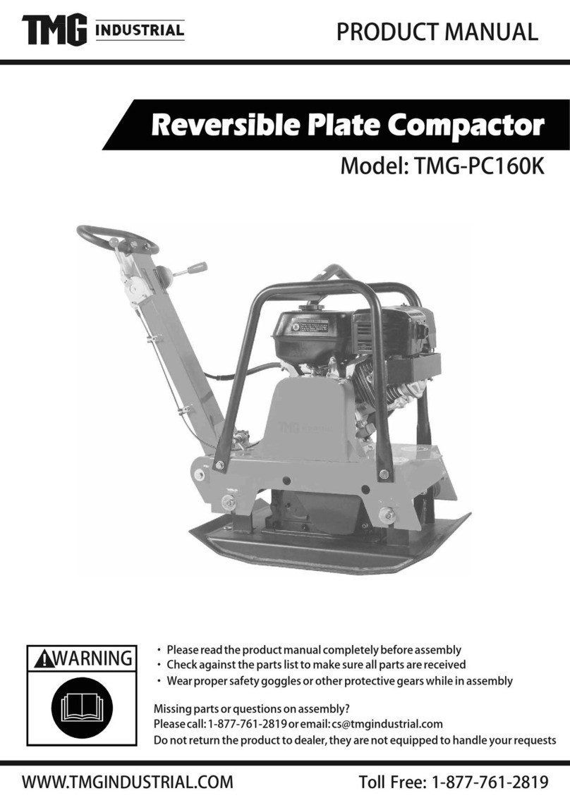 TMG TMG-PC160K User manual