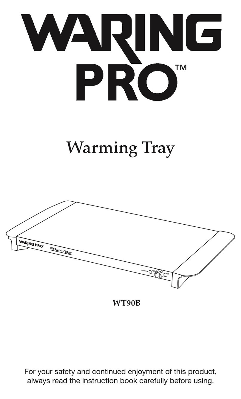 Waring WT90B User manual