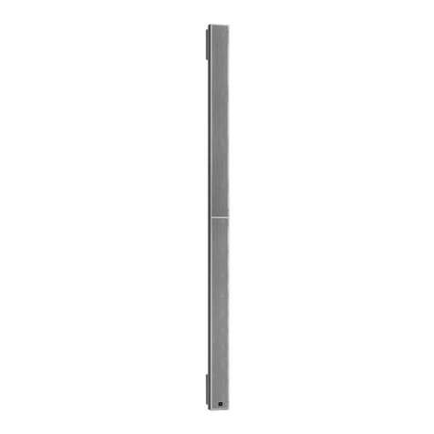 Harman JBL Professional Ivx HP-DS170 User manual