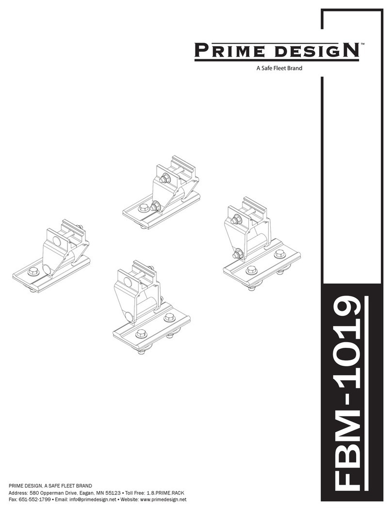 Safe Fleet Prime Design FBM-1019 Assembly instructions