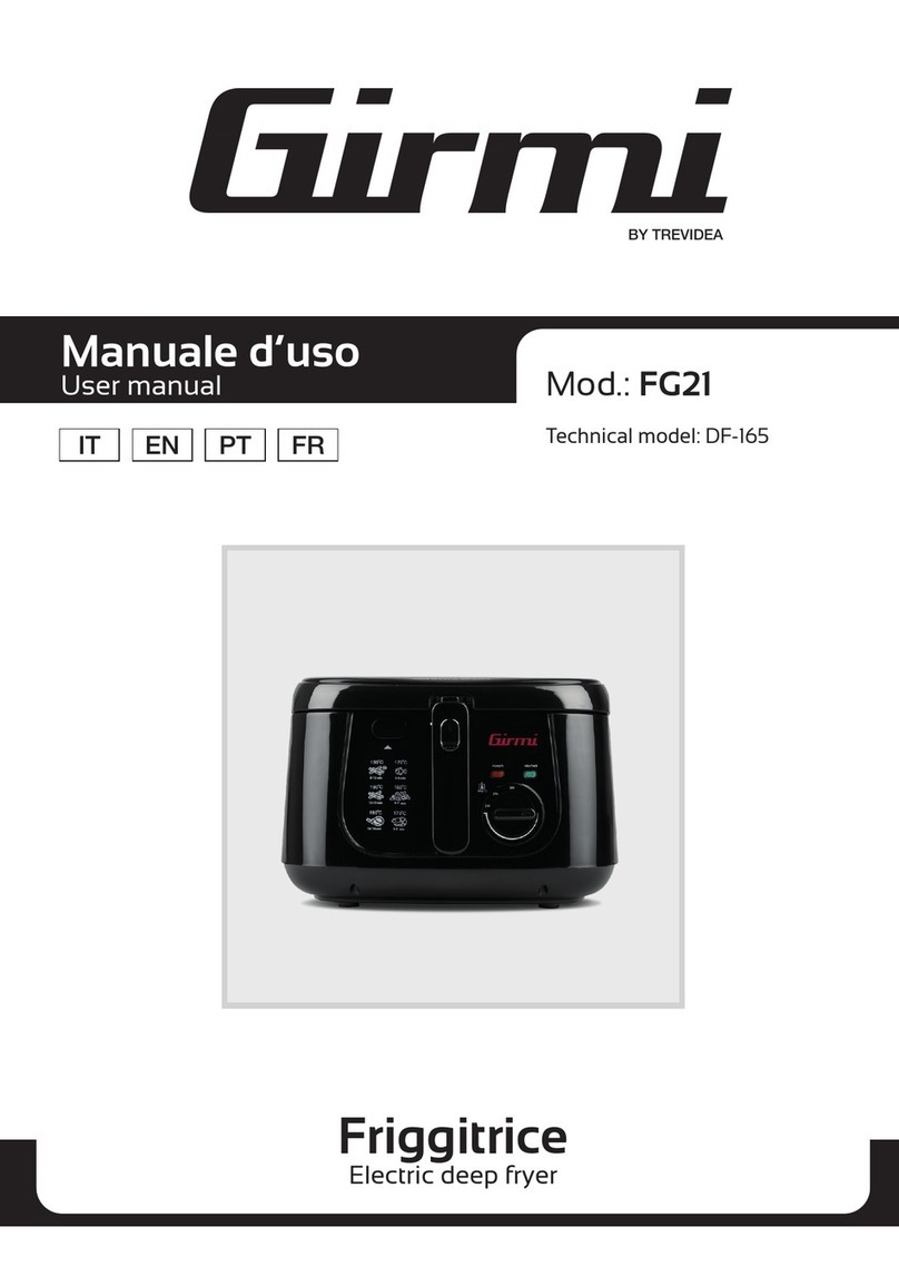 TREVIDEA Girmi FG21 user manual TREVIDEA Girmi FG21 user manual