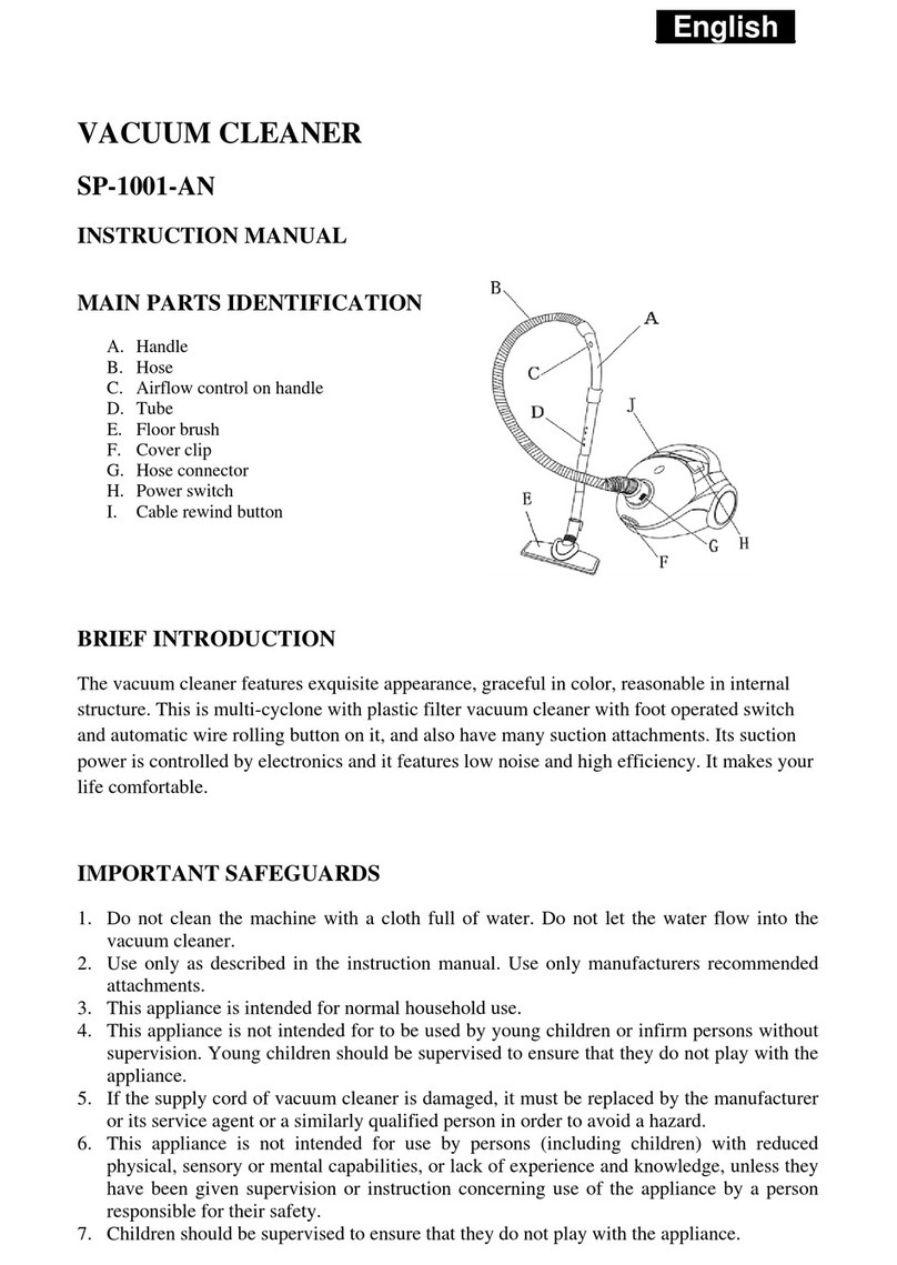 SAPIRHOME SP-1001-AN User manual