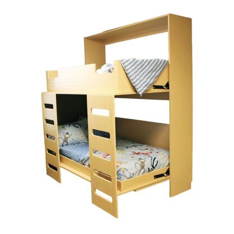 BREDABEDS URBAN STACK BUNK BED Assembly instructions BREDABEDS URBAN STACK BUNK BED Assembly instructions