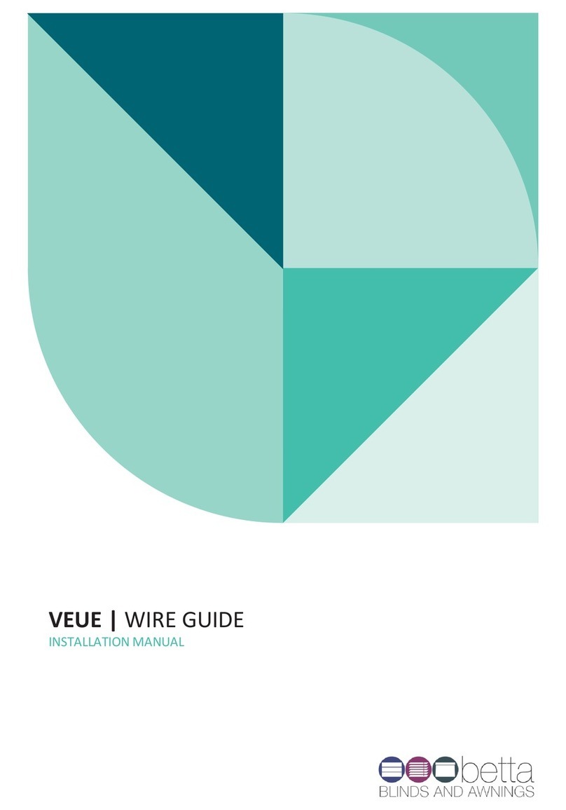Betta VEUE installation manual