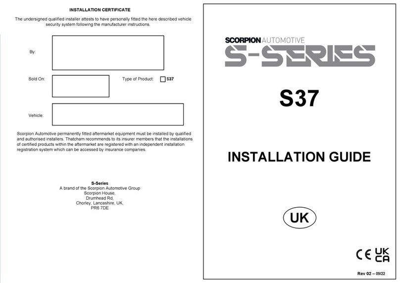 SCORPION S Series installation guide SCORPION S Series installation guide