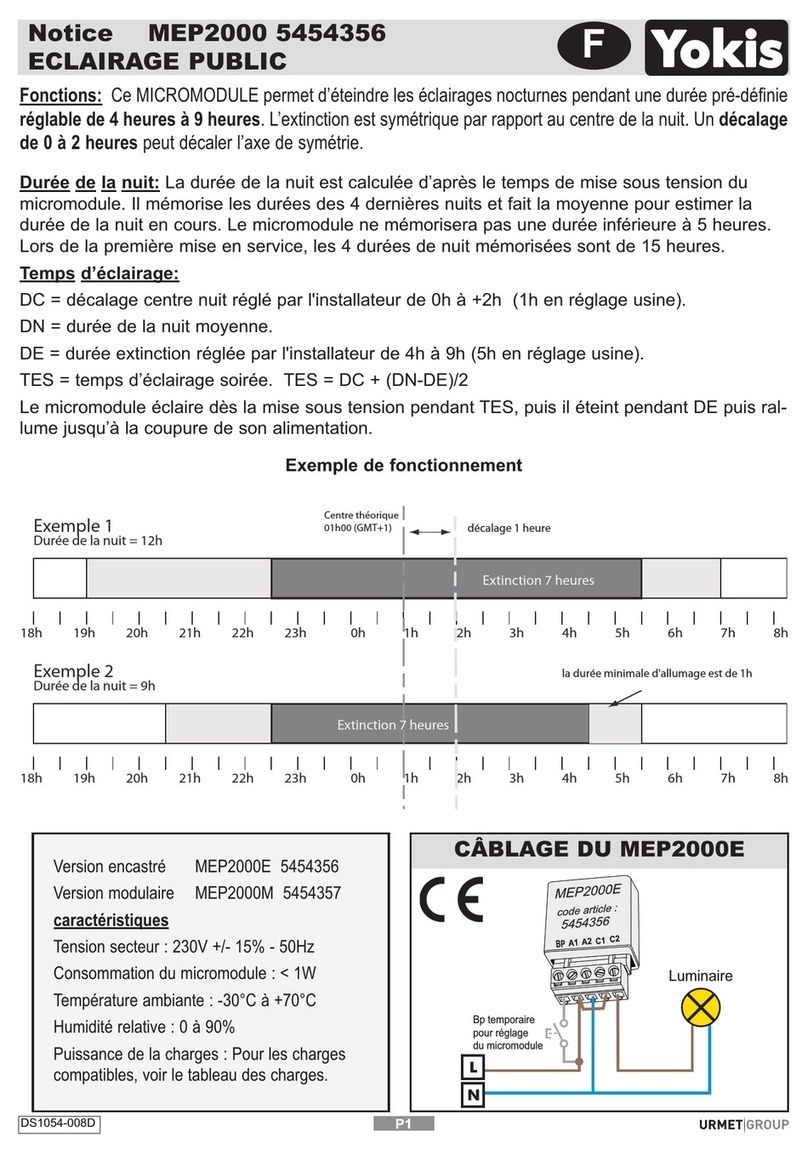 urmet domus Yokis MEP2000E manual