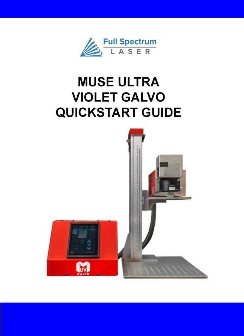 Full Spectrum Laser Muse Ultra quick start guide