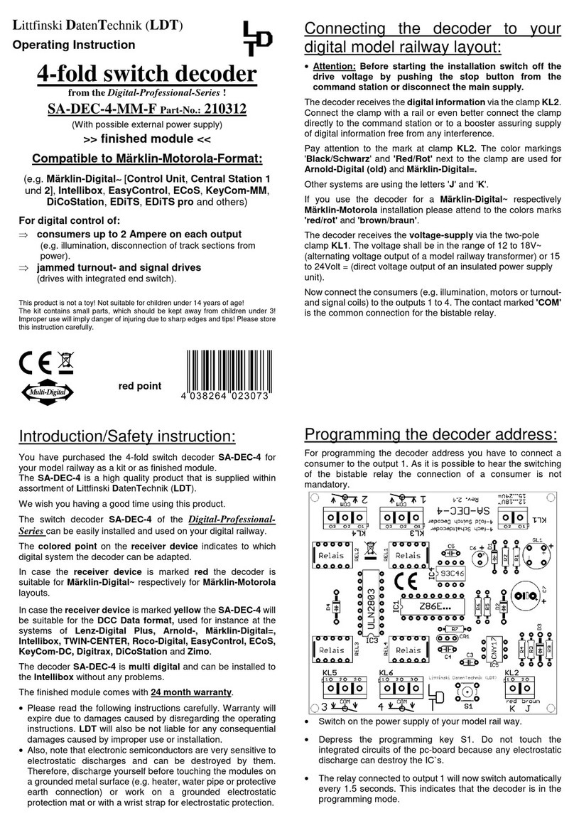 Littfinski Daten Technik SA-DEC-4-MM-F User manual