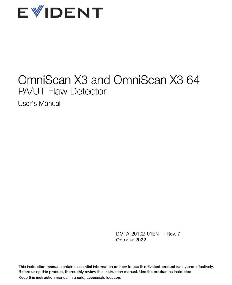Evident OmniScan X3 user manual