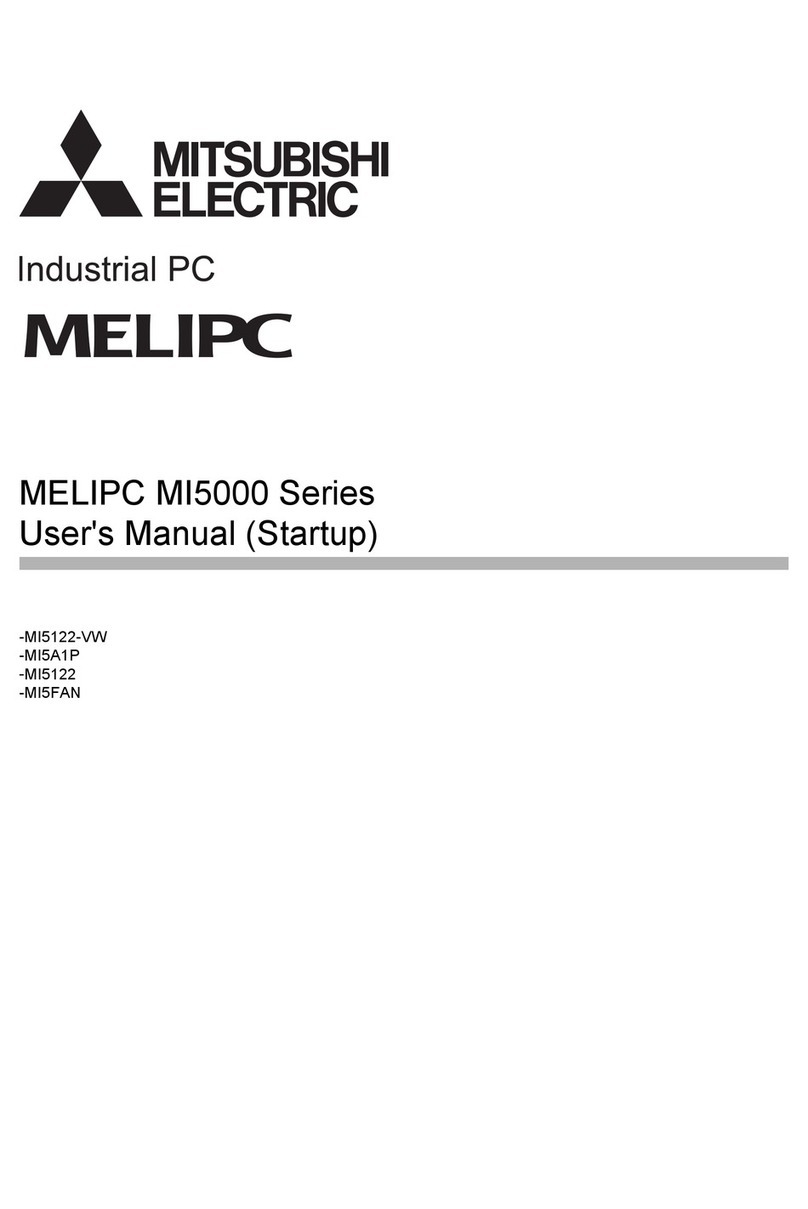 Mitsubishi Electric MELIPC MI5A1P User manual